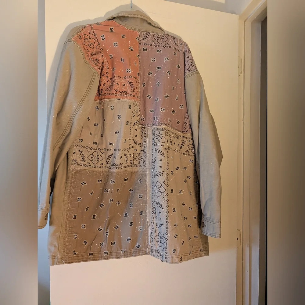 Free People - Swept Up Shirt Jacket, Size Medium, NWOT - Picture 5 of 8